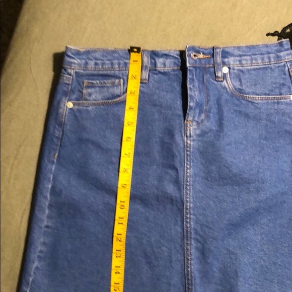 Blank NYC Friendly Skies A-Line Denim Mini Skirt - Picture 15 of 16